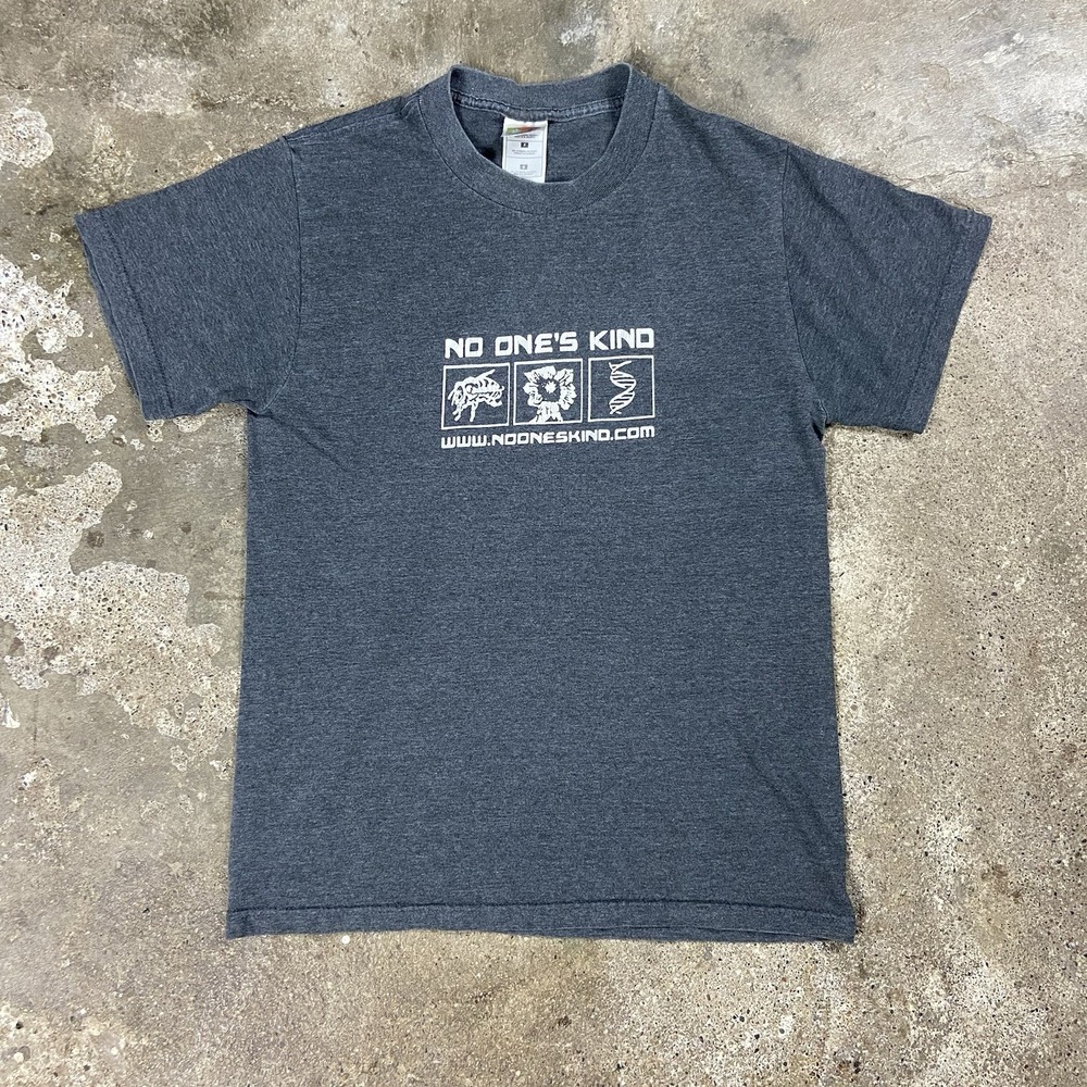 Vintage No One's Kind Band T-Shirt Size Small Gray Short Sleeve Nature Alt Rock